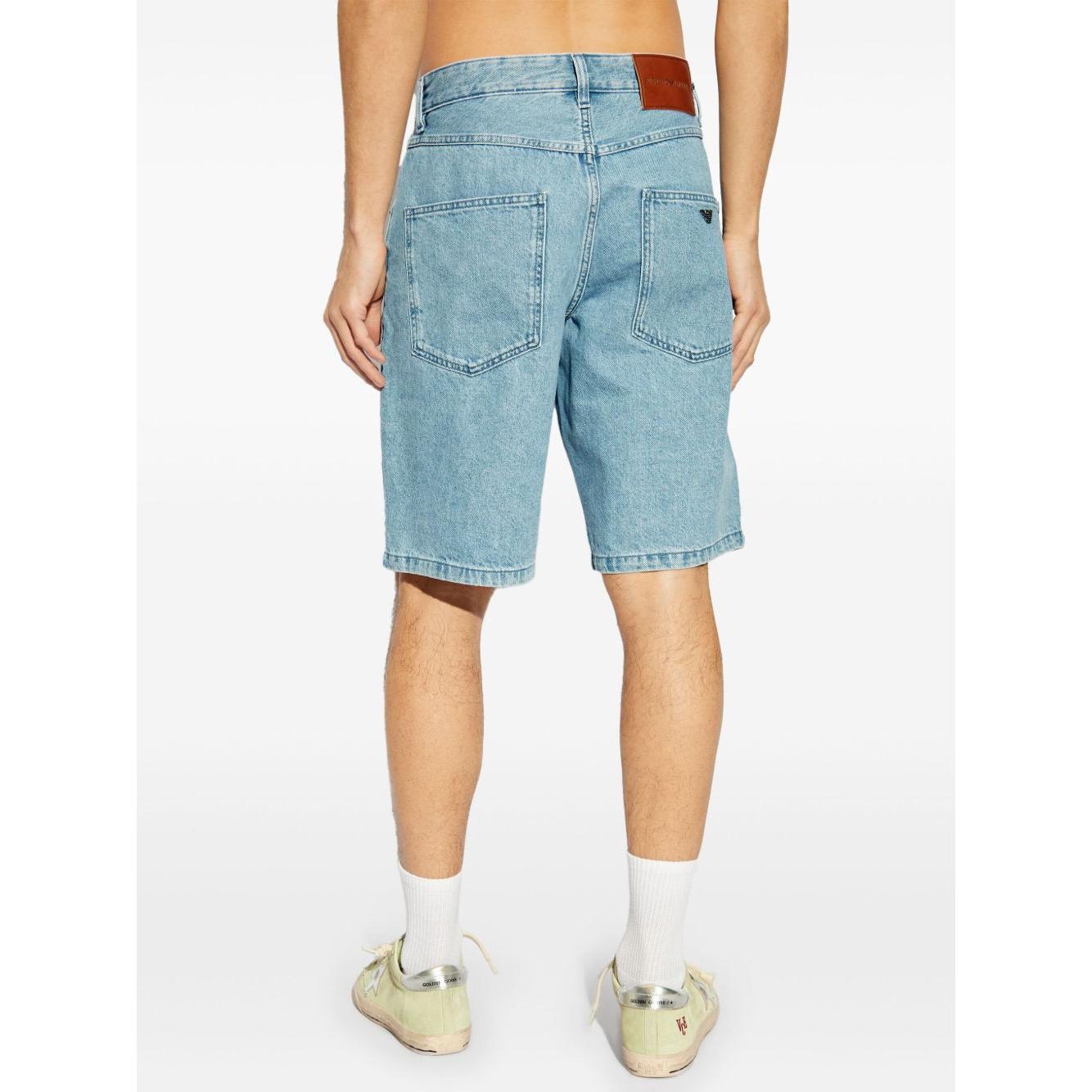Emporio Armani Shorts Blue Short trousers Emporio Armani Beige