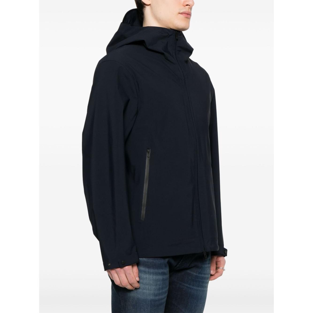 EMPORIO ARMANI CAPSULE Coats Blue Jackets Emporio Armani Black