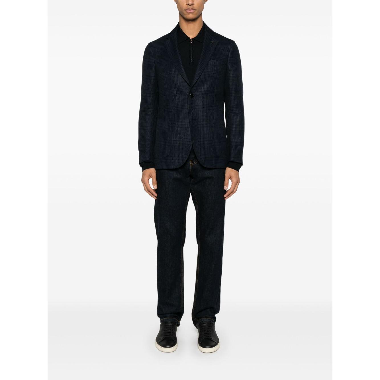EMPORIO ARMANI CAPSULE T-shirts and Polos Blue Topwear Emporio Armani Black
