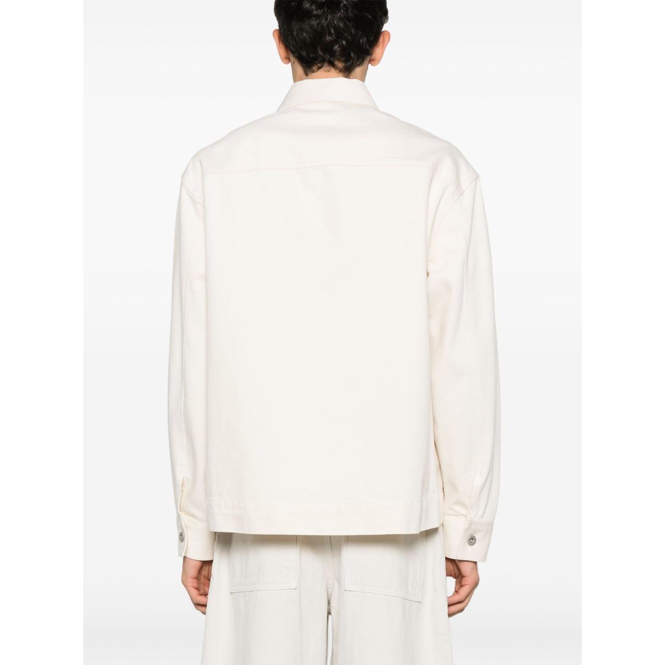 EMPORIO ARMANI CAPSULE Coats White Jackets Emporio Armani White Smoke