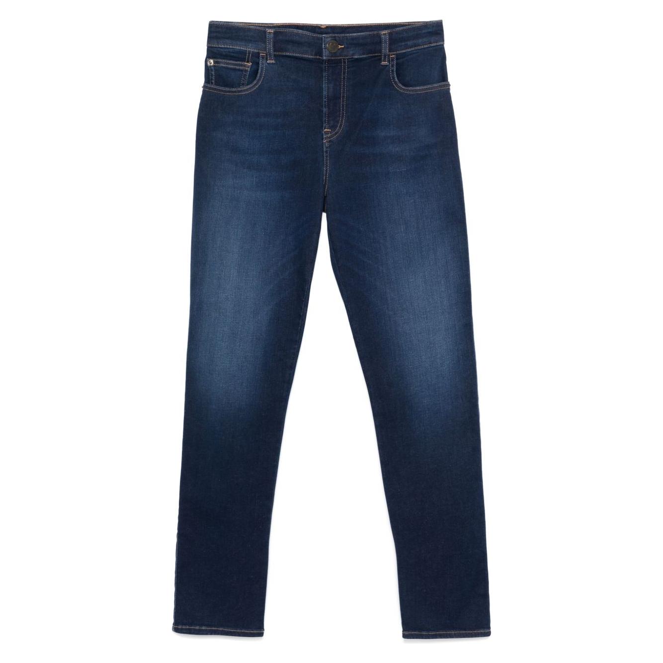 Emporio Armani Logo-Patch Jeans Jeans Emporio Armani Dark Slate Gray