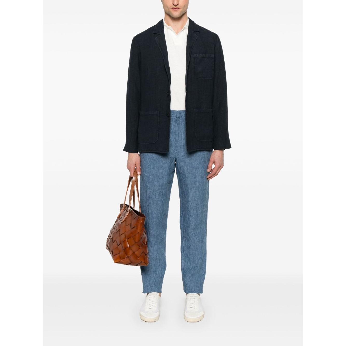 Emporio Armani Trousers Clear Blue Trousers Emporio Armani Dark Slate Gray