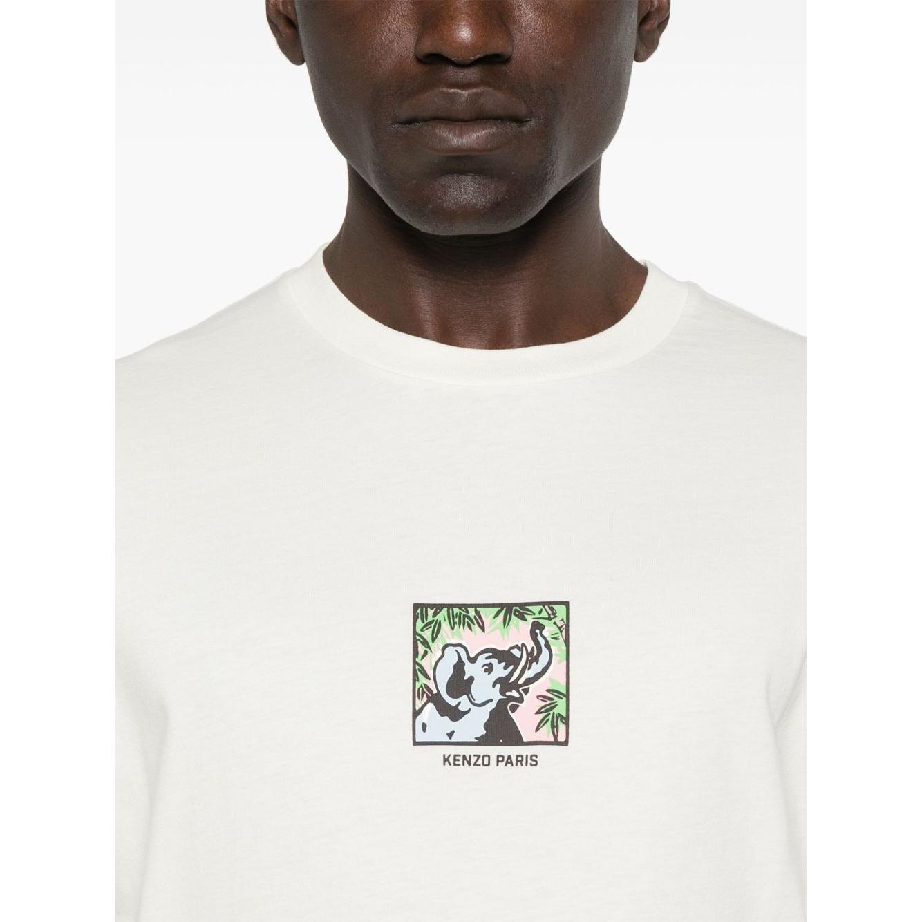 Kenzo T-shirts and Polos White Topwear Kenzo White Smoke