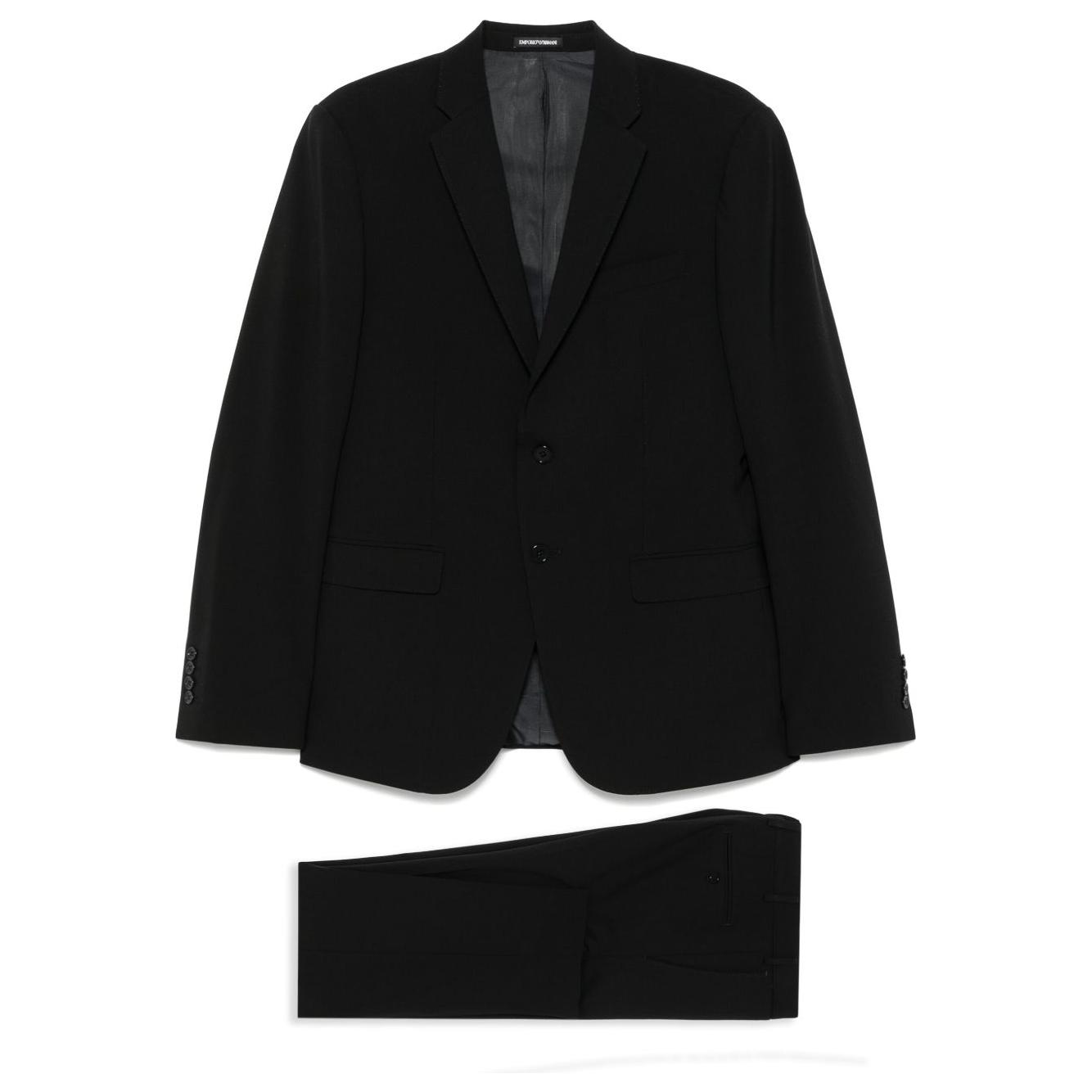 Emporio Armani Suit Black Suits Emporio Armani Black