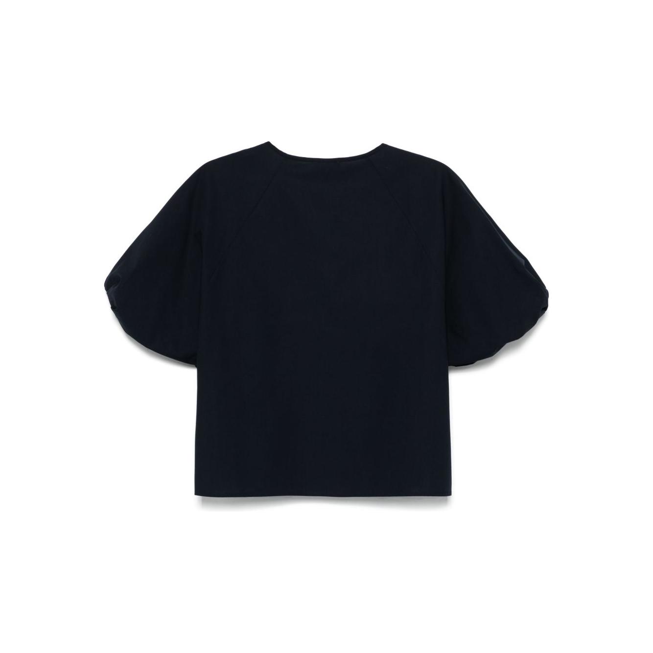 Emporio Armani Top Blue Topwear Emporio Armani Black