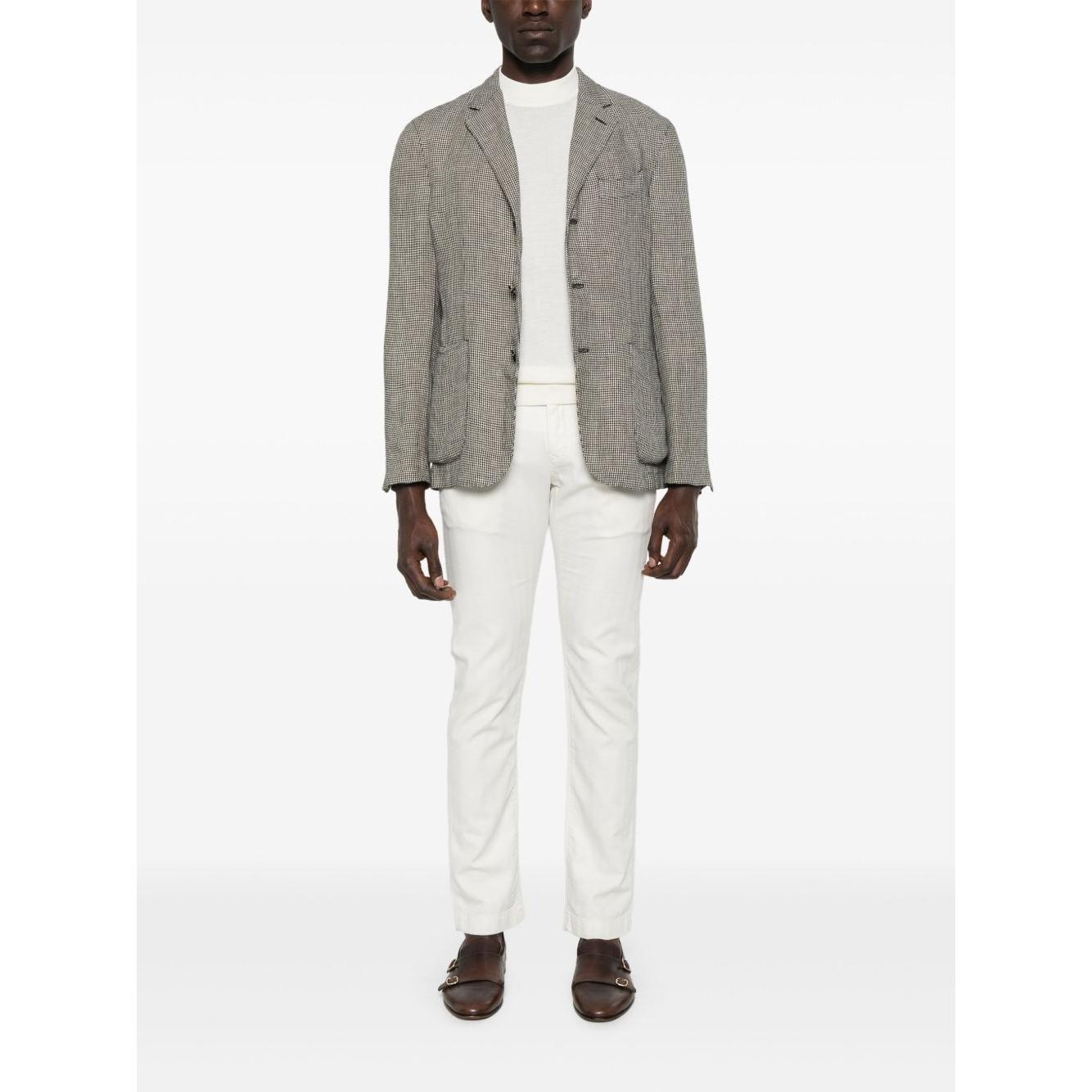 Boglioli Linen Jackets Grey Jackets Boglioli White Smoke