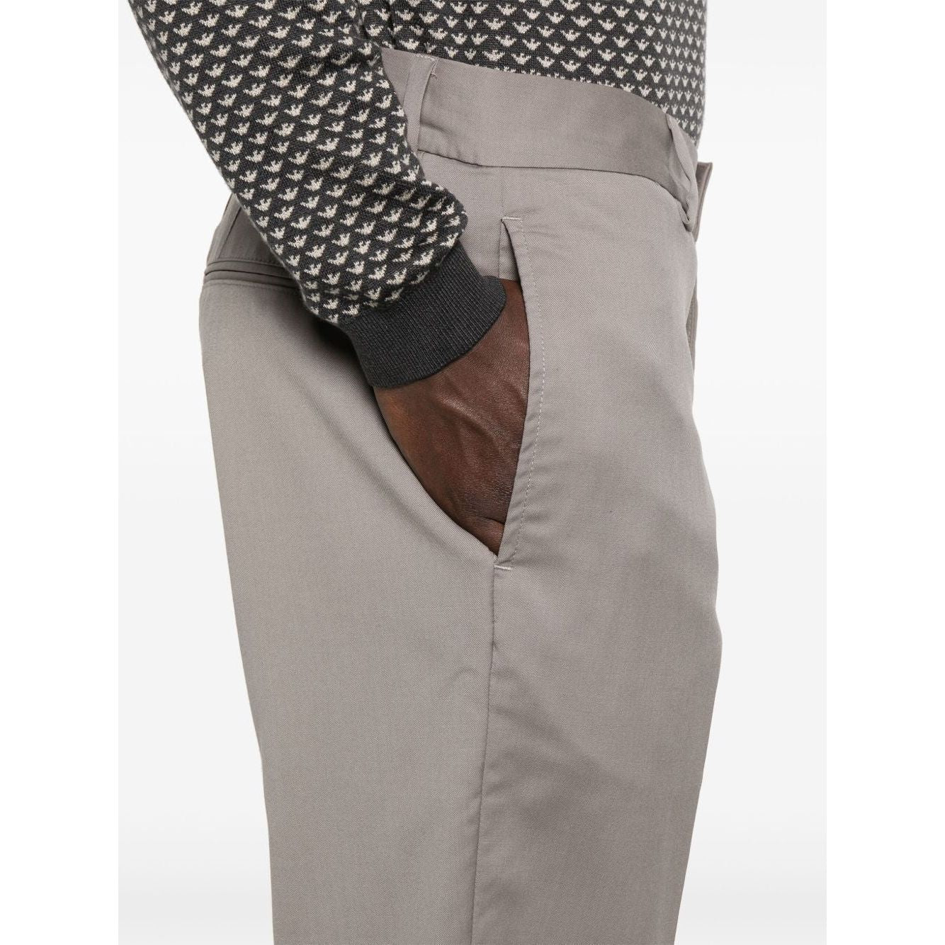 Emporio Armani Trousers Dove Grey Trousers Emporio Armani Gray