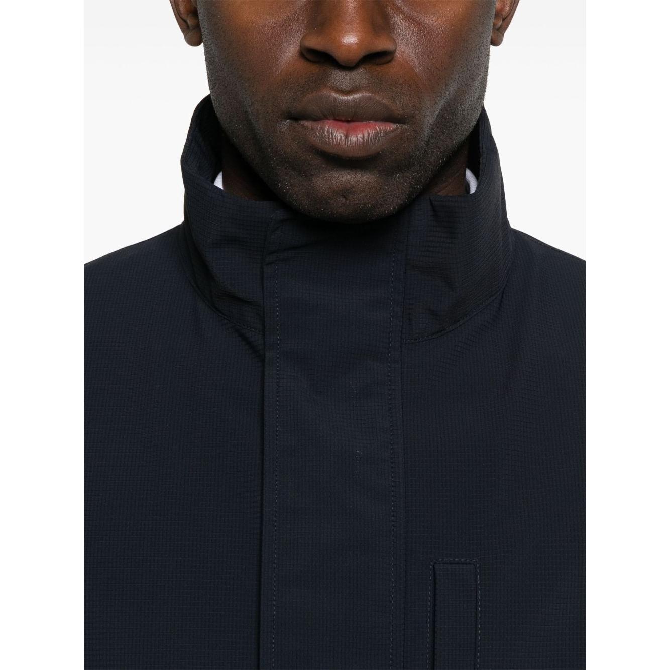 EMPORIO ARMANI CAPSULE Coats Blue Jackets Emporio Armani Black