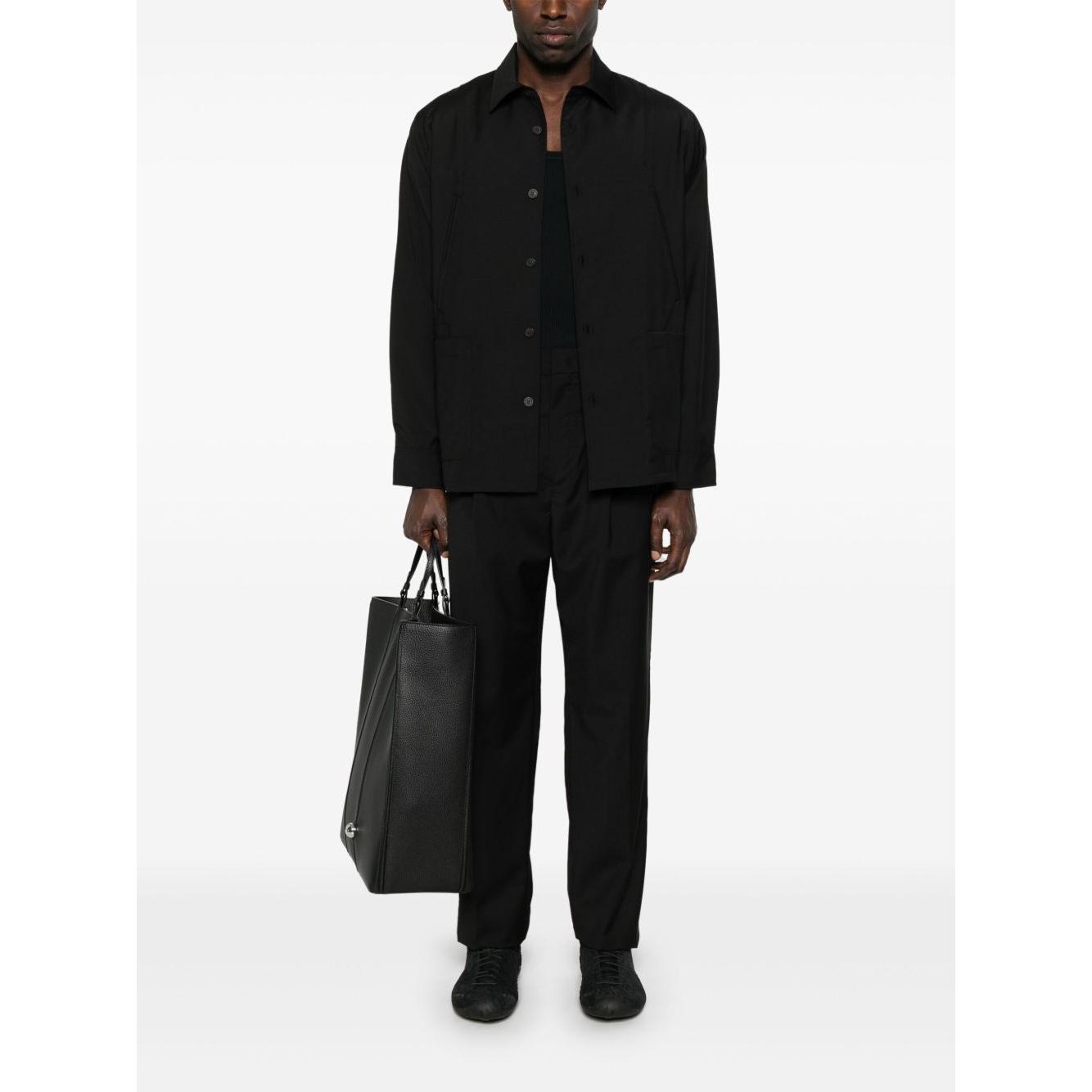 Emporio Armani Jackets Black Jackets Emporio Armani White Smoke