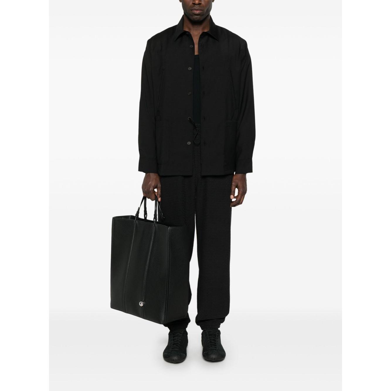 Emporio Armani Trousers Black Trousers Emporio Armani White Smoke