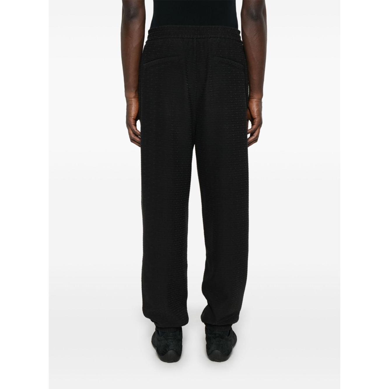 Emporio Armani Trousers Black Trousers Emporio Armani White Smoke