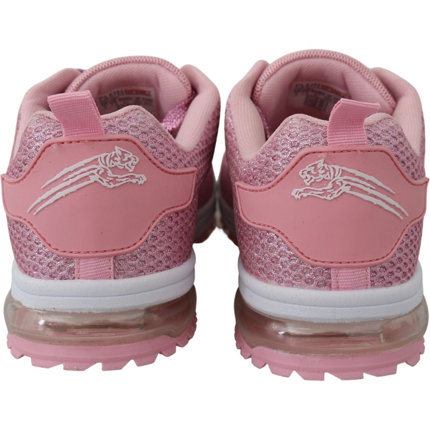 Plein Sport Chic Powder Pink High-Craft Sneakers Plein Sport Rosy Brown