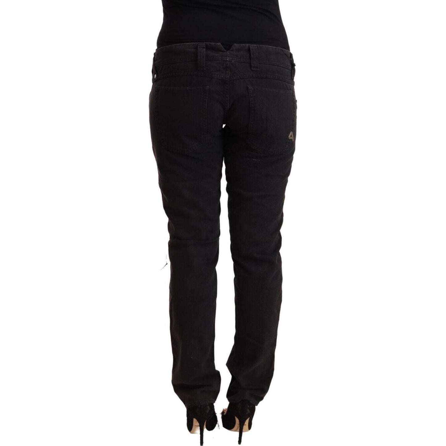 CYCLE Chic Low Waist Black Slim Fit Jeans CYCLE Black