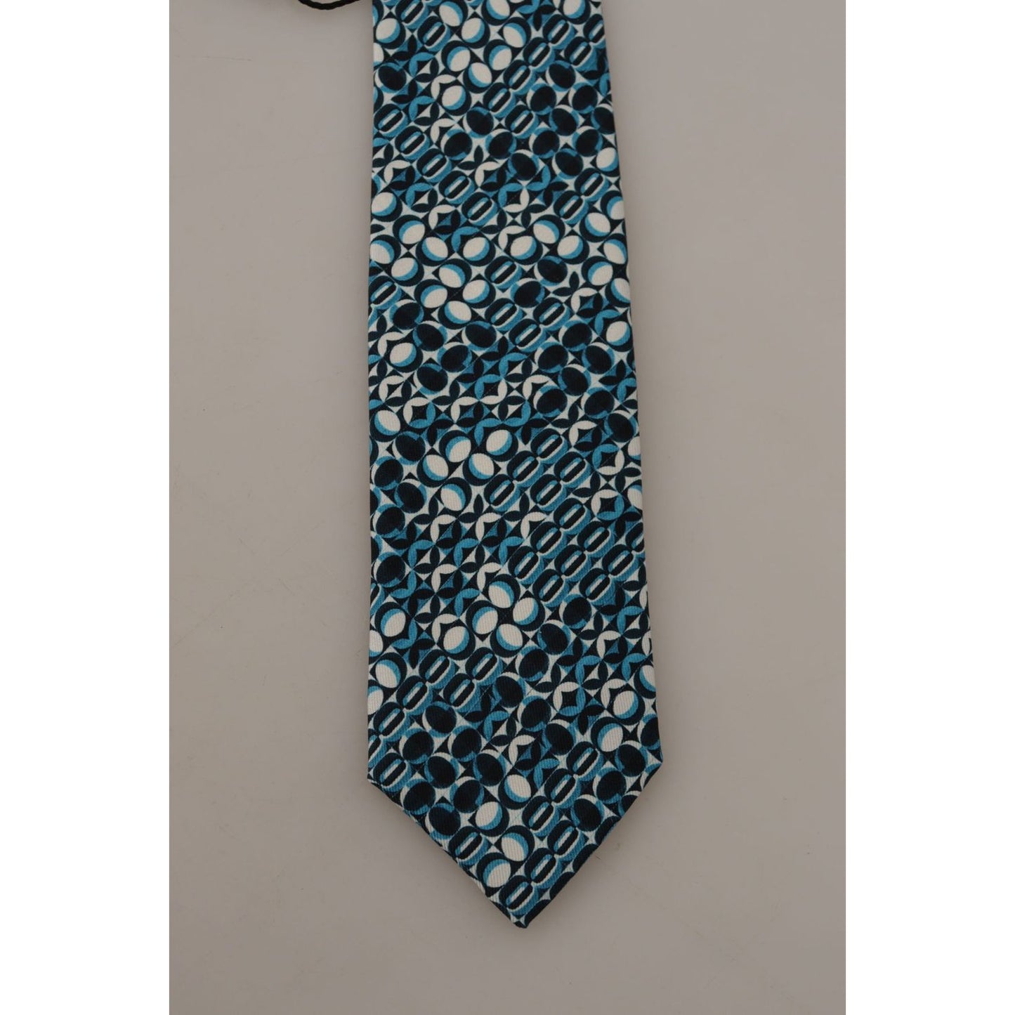 Dolce & Gabbana Elegant Silk Blue Bow Tie Dolce & Gabbana Rosy Brown