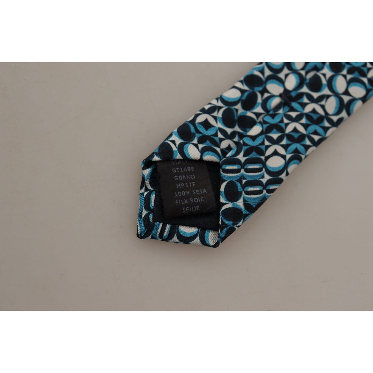 Dolce & Gabbana Elegant Silk Blue Bow Tie Dolce & Gabbana Rosy Brown