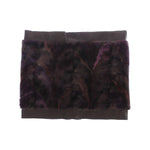 Dolce & Gabbana Purple MINK Fur Scarf Foulard Neck Wrap SDW10141