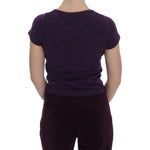BENCIVENGA Purple Wool Suit T-Shirt Set SIG30893-2