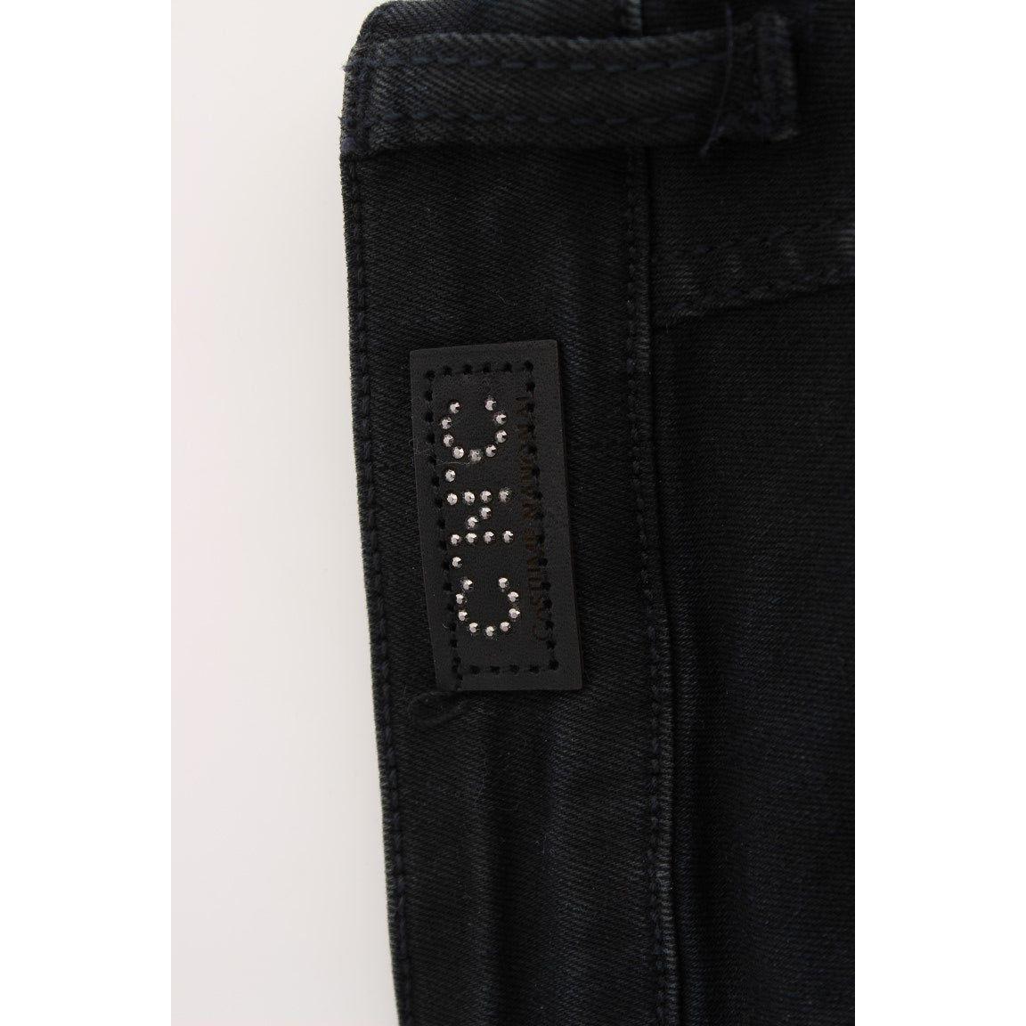Costume National Black Cotton Slim Fit Denim Jeans SIG30115-1
