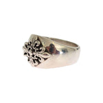 Nialaya Exquisite Silver Statement Ring for Men Ring Nialaya Light Gray