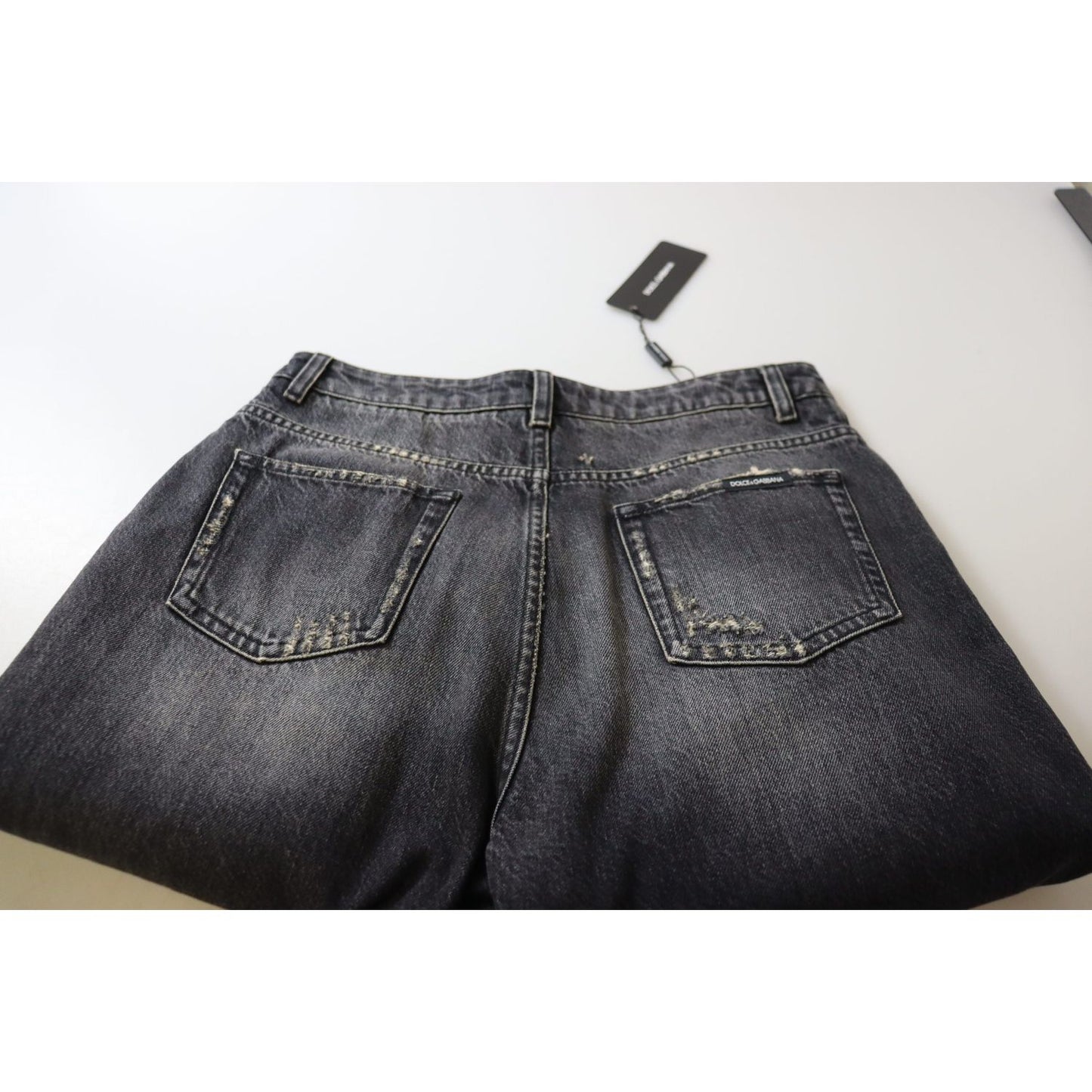 Dolce & Gabbana Elegant High Waist Skinny Jeans Dolce & Gabbana Lavender