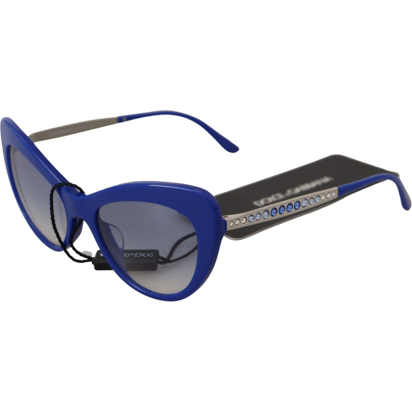 Dolce & Gabbana Chic Cat Eye Designer Sunglasses Dolce & Gabbana Dark Slate Blue