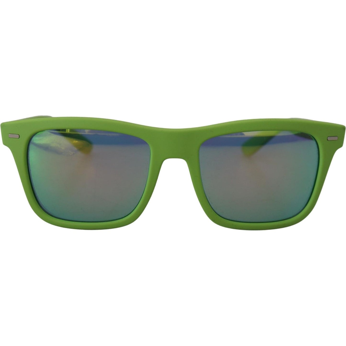 Dolce & Gabbana Acid Green Chic Full Rim Sunglasses Dolce & Gabbana Dim Gray