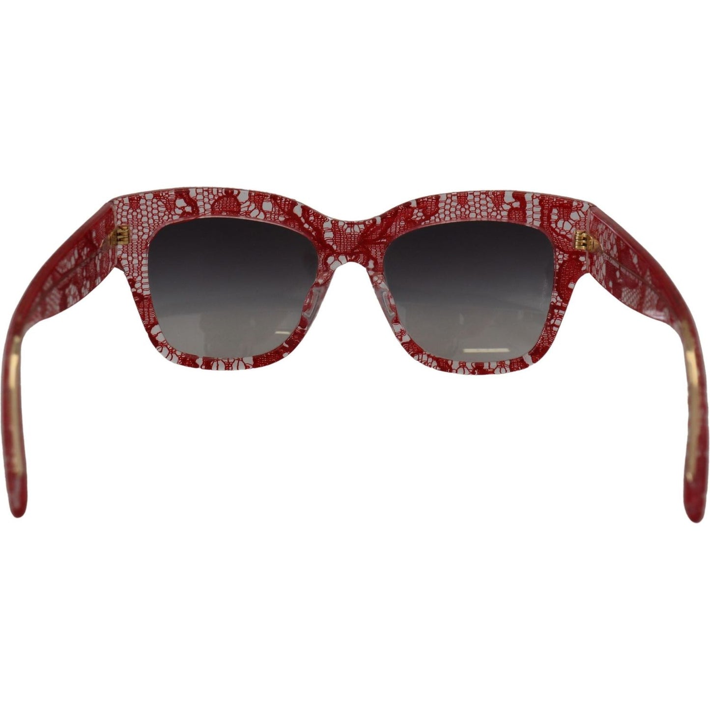 Dolce & Gabbana Sicilian Lace Accented Designer Sunglasses Dolce & Gabbana Dim Gray