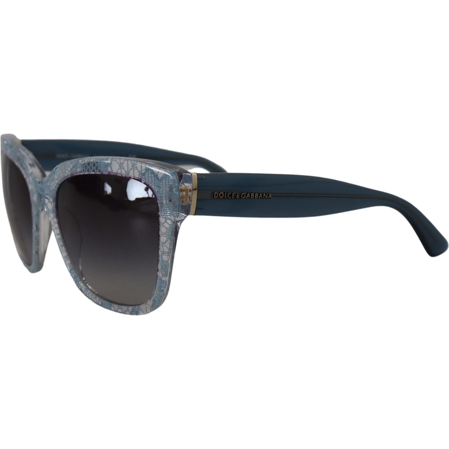 Dolce & Gabbana Elegant Sicilian Lace-Infused Women's Sunglasses Dolce & Gabbana Dark Slate Gray