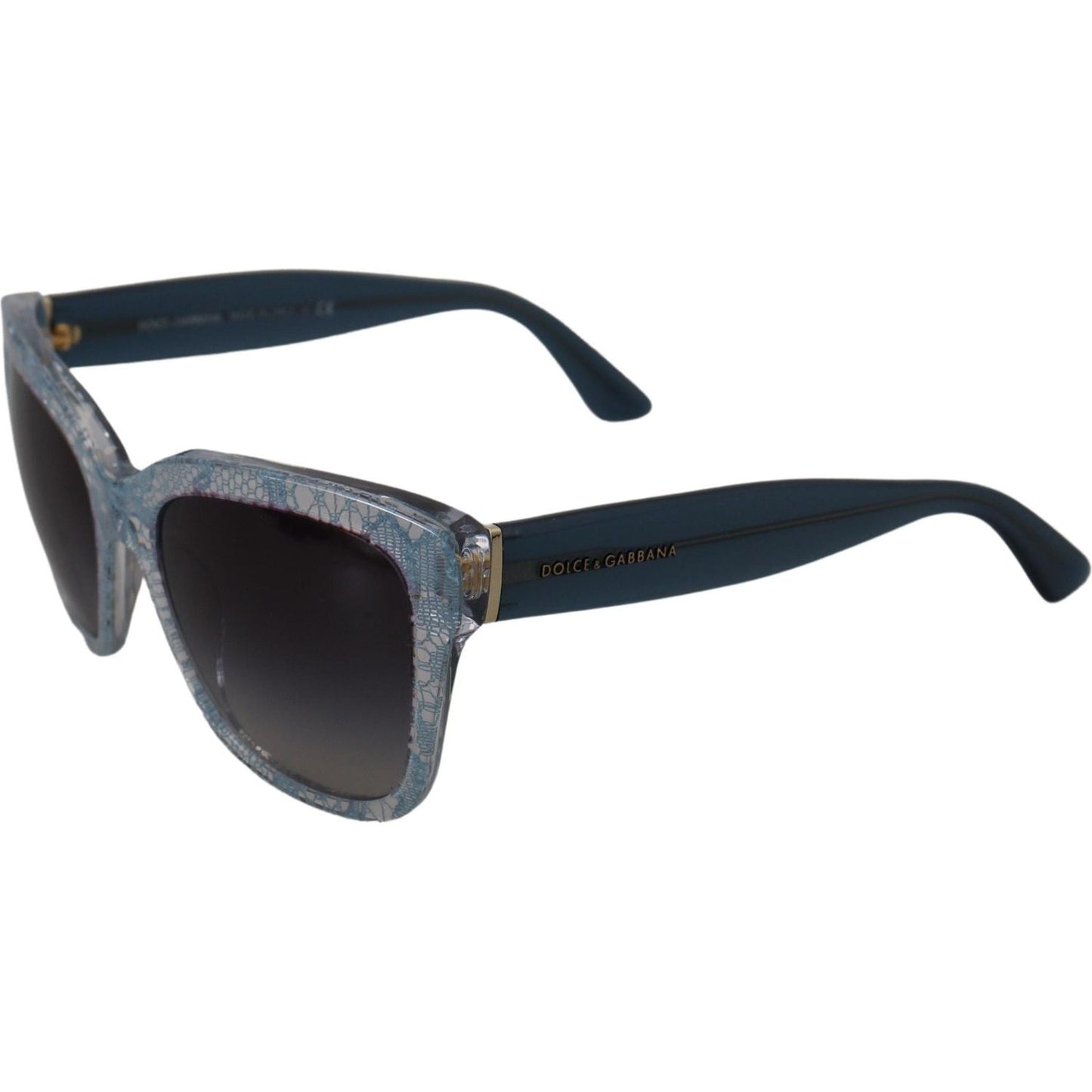 Dolce & Gabbana Elegant Sicilian Lace-Infused Women's Sunglasses Dolce & Gabbana Dark Slate Gray