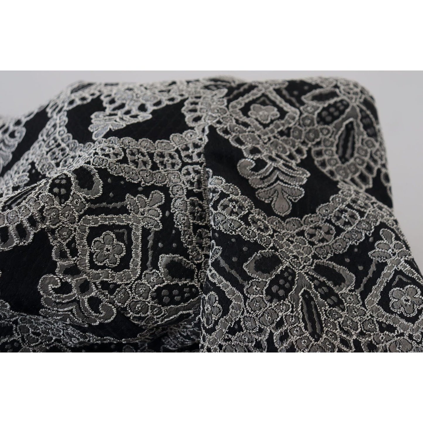 Dolce & Gabbana Elegant Jacquard Bodycon Shift Dress Dolce & Gabbana Dark Slate Gray