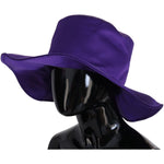Dolce & Gabbana Purple Silk Stretch Top Hat HAT9409 - 5