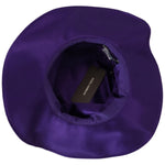 Dolce & Gabbana Purple Silk Stretch Top Hat HAT9409 - 5