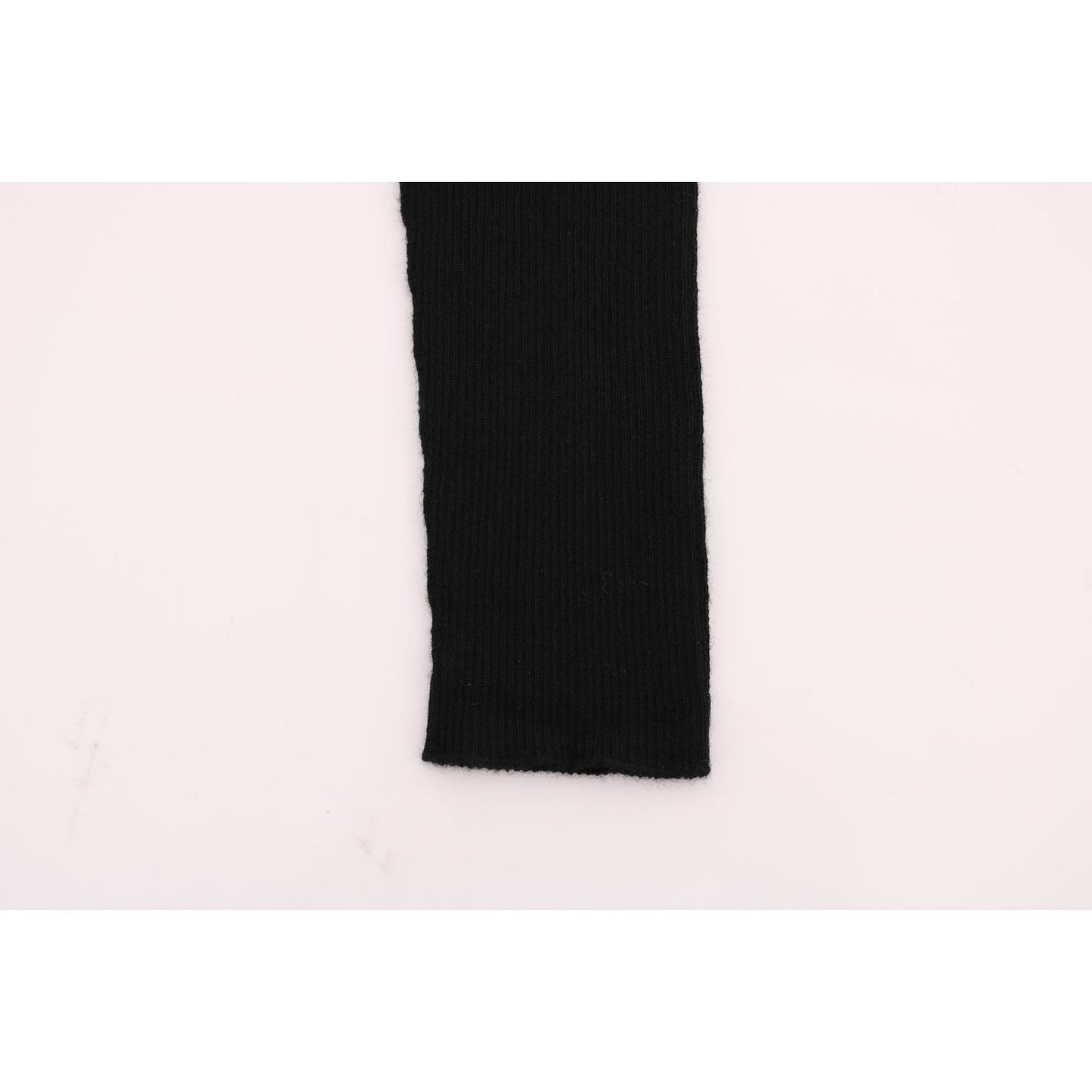 Dolce & Gabbana Elegant Black Cashmere Pants Dolce & Gabbana Black