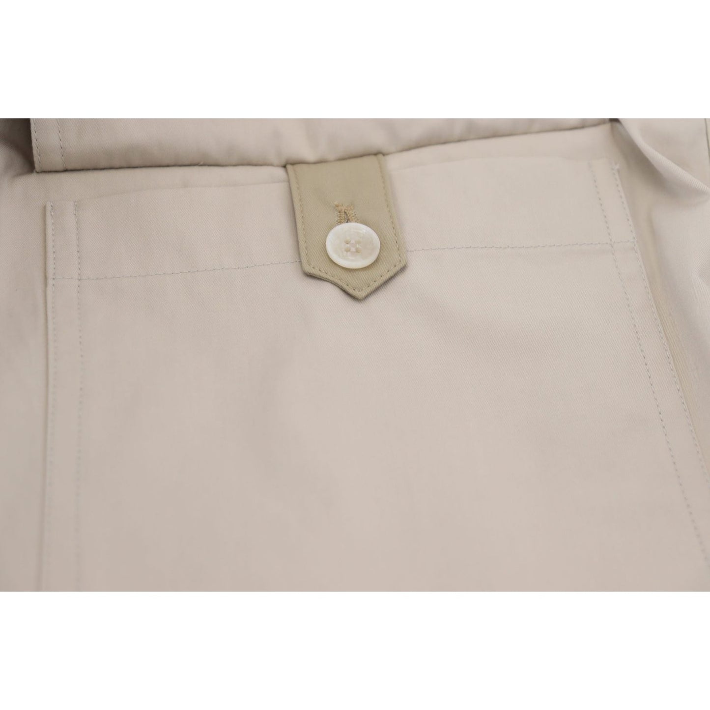 Dolce & Gabbana Elegant Beige Cotton Trousers Jeans & Pants Dolce & Gabbana Gray