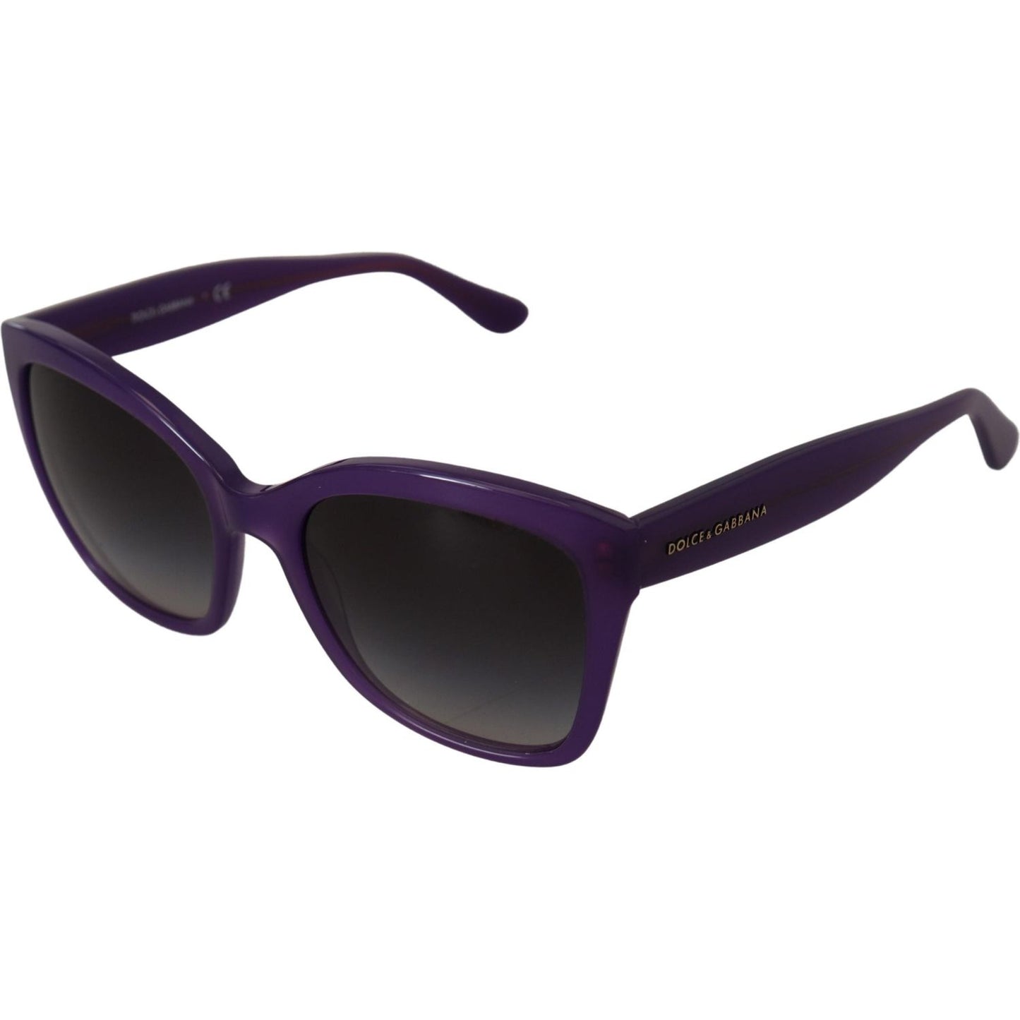 Dolce & Gabbana Elegant Purple Gradient Lens Sunglasses Dolce & Gabbana Dark Slate Gray