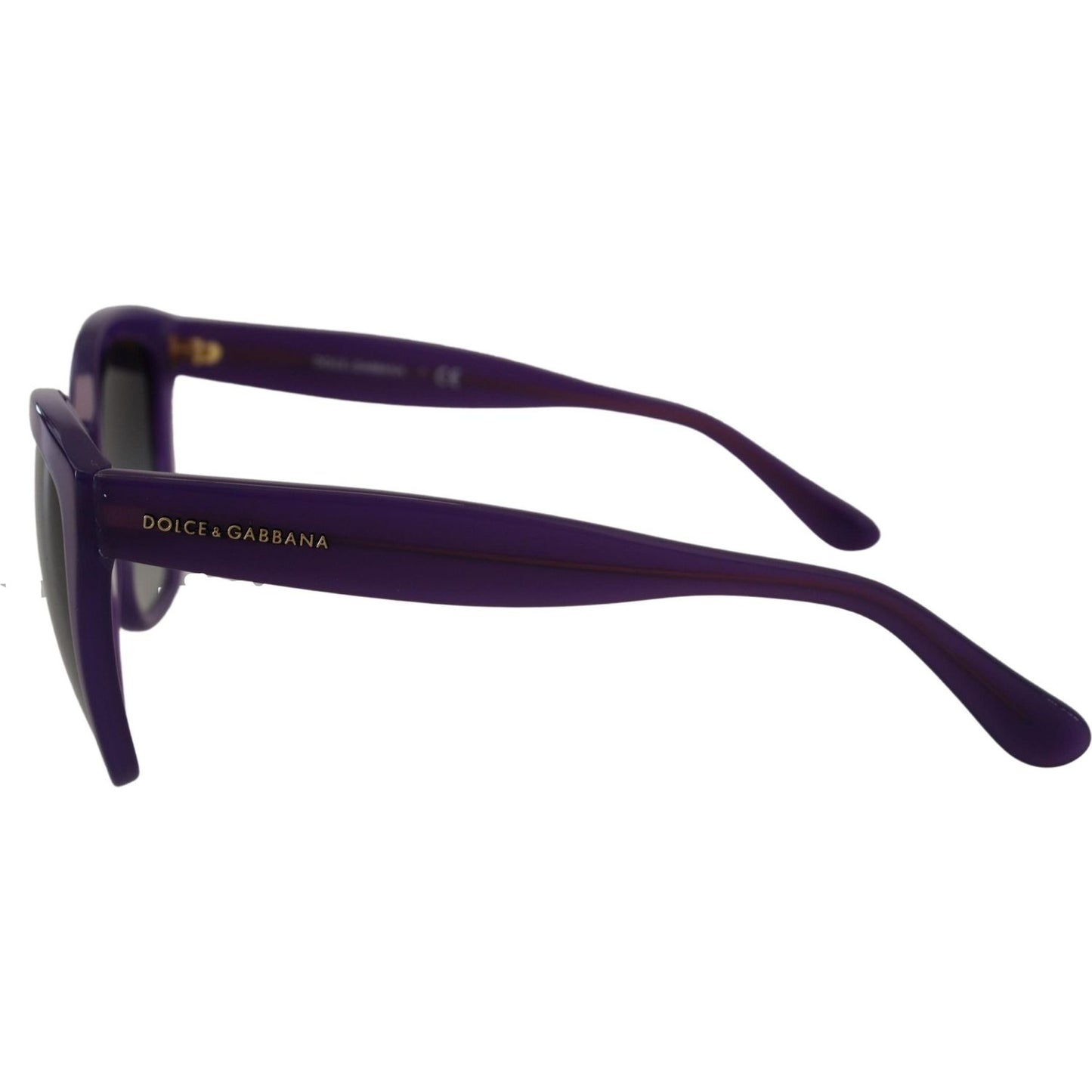 Dolce & Gabbana Elegant Purple Gradient Lens Sunglasses Dolce & Gabbana Dark Slate Gray