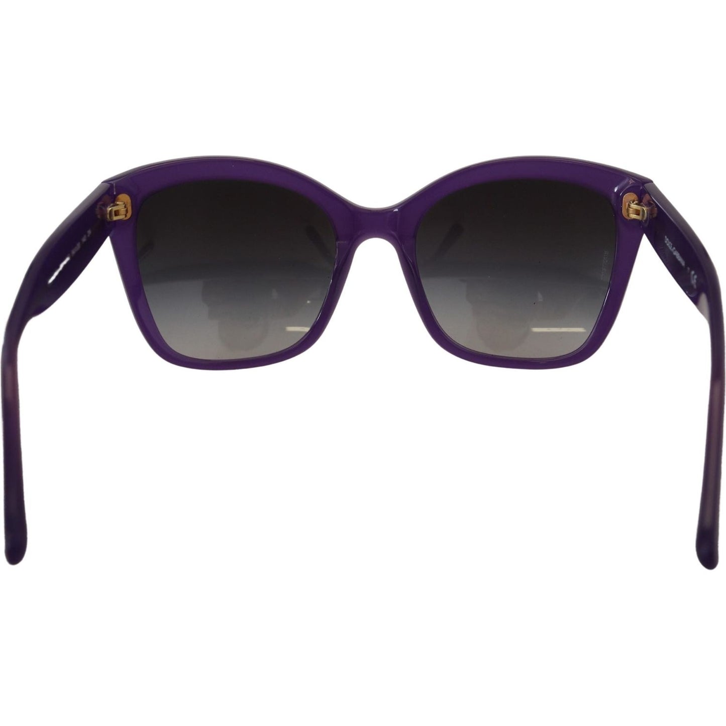 Dolce & Gabbana Elegant Purple Gradient Lens Sunglasses Dolce & Gabbana Dark Slate Gray