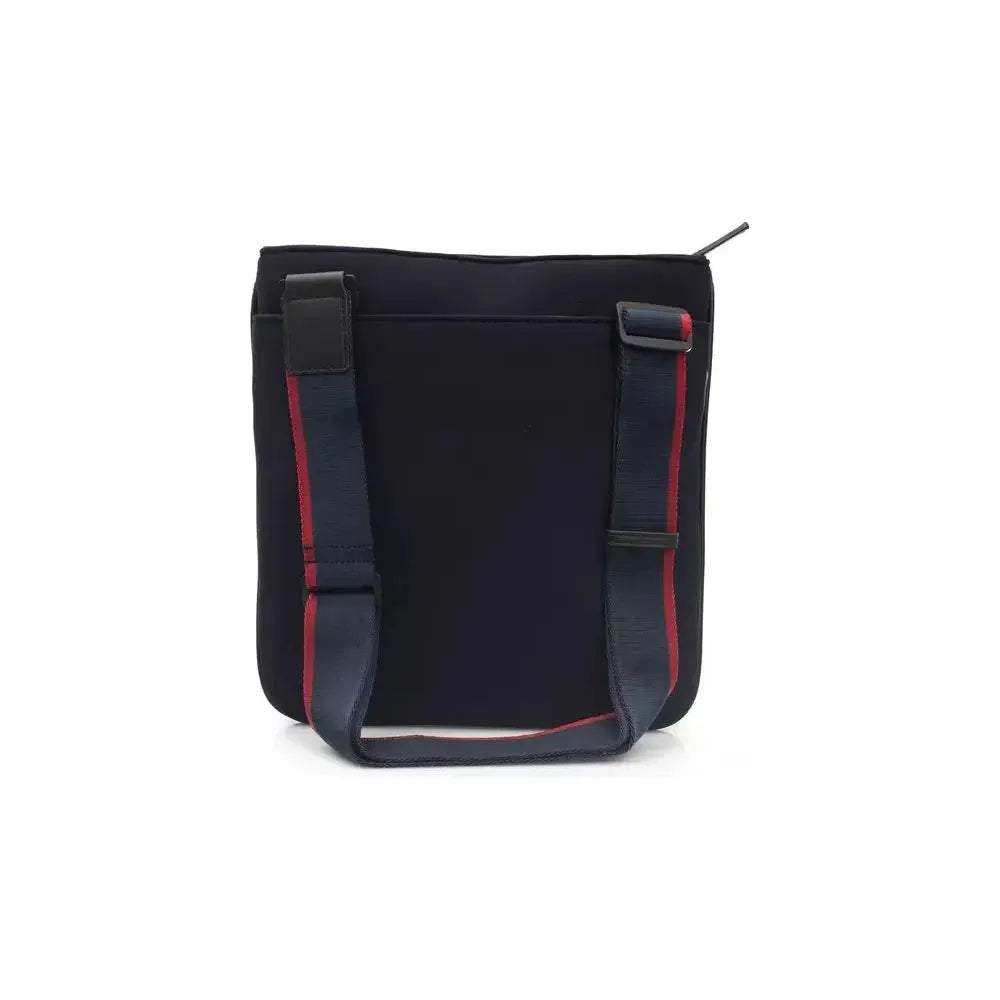 Cerruti 1881 Blue Polyester Men Messenger Bag Cerruti 1881 Dark Slate Gray