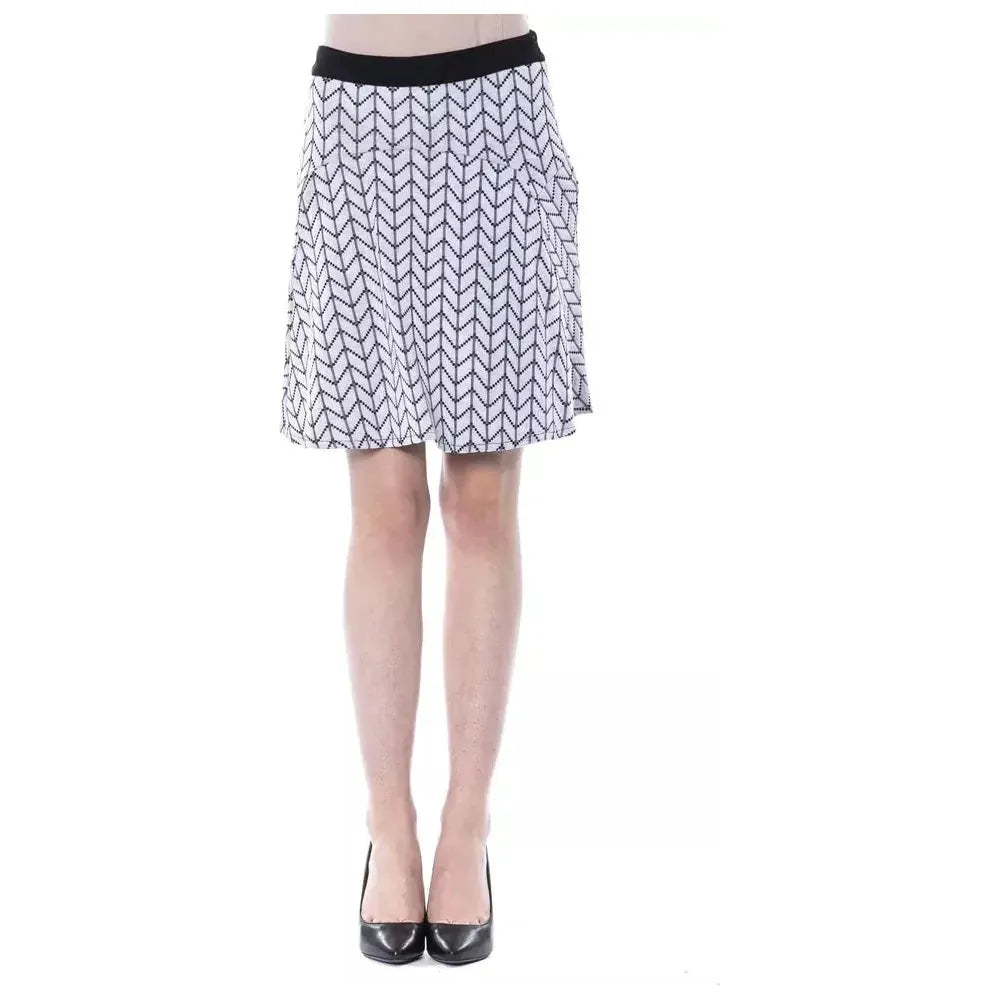 BYBLOS Black Acrylic Women Skirt WOMAN SKIRTS BYBLOS Thistle