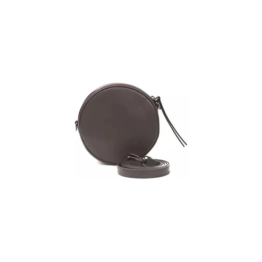 Pompei Donatella Burgundy Leather Women Crossbody Bag Pompei Donatella Dark Slate Gray