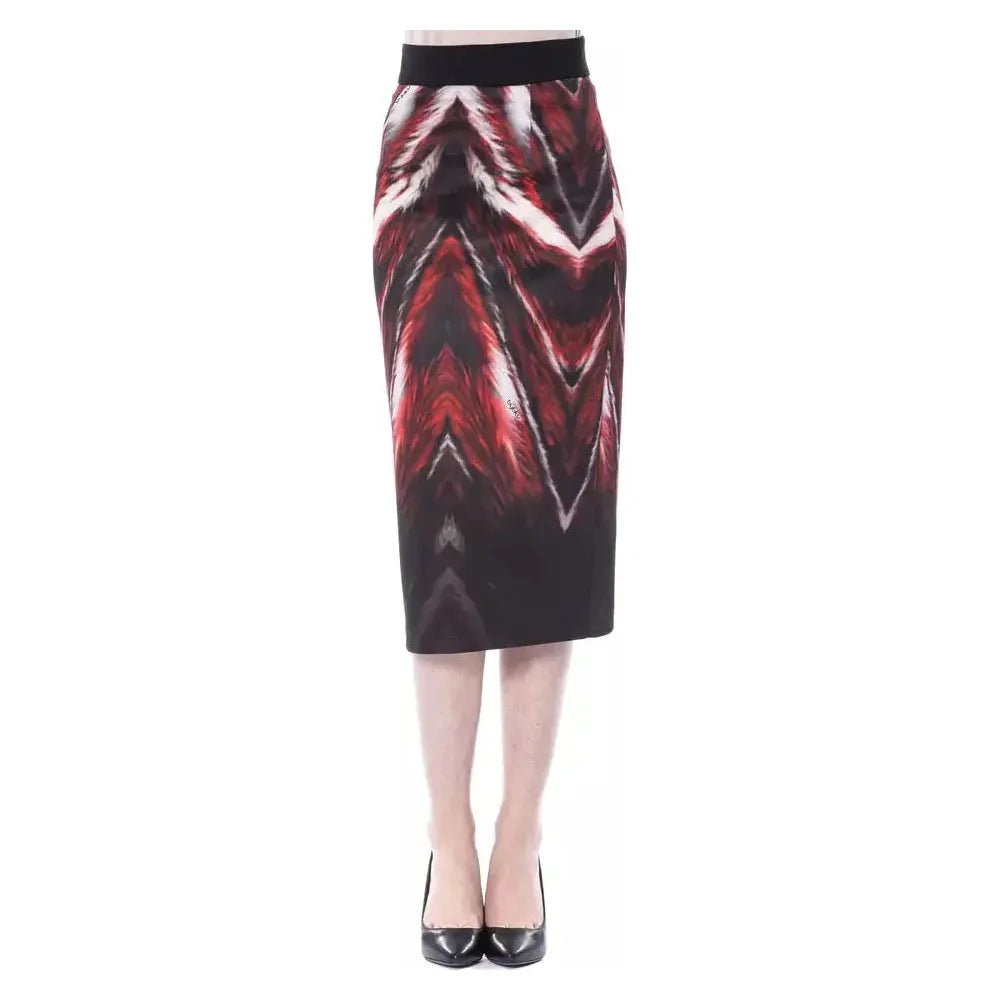 BYBLOS Multicolor Polyester Women's Skirt WOMAN SKIRTS BYBLOS Dark Slate Gray