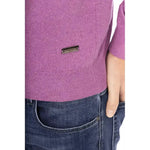 Baldinini Trend Purple Wool Men Sweater BA-22419-L
