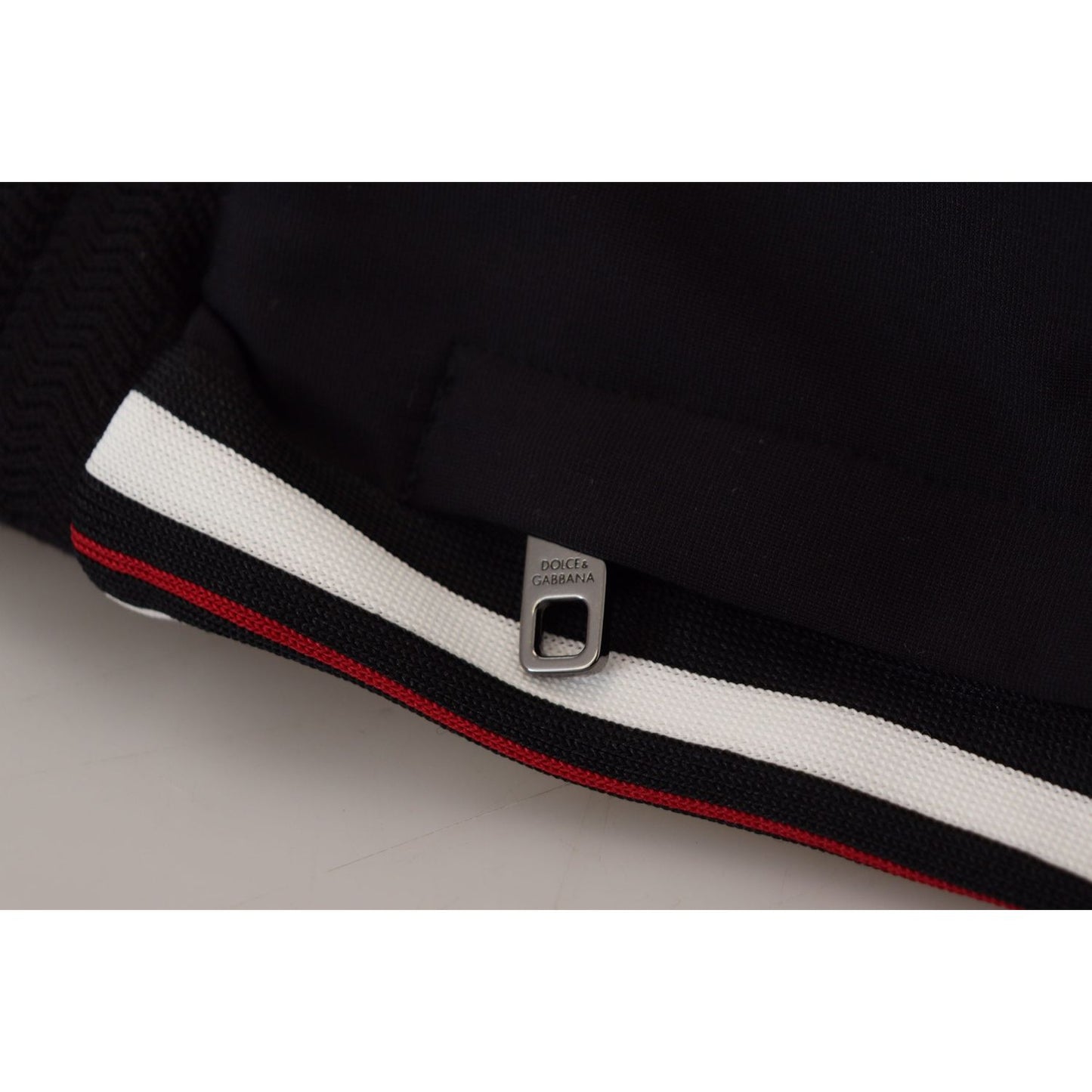 Dolce & Gabbana Chic Black Cotton Designer Trousers Dolce & Gabbana Black