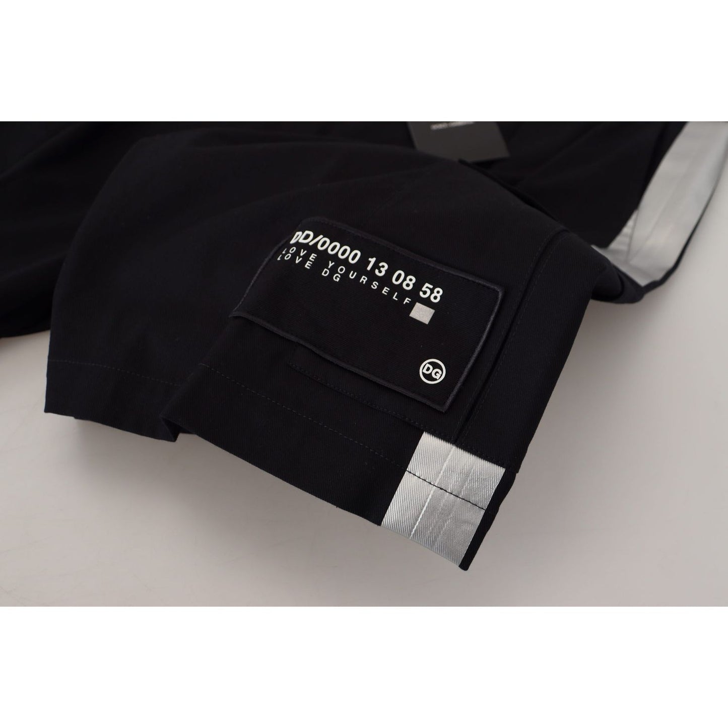 Dolce & Gabbana Elegant MainLine Black Shorts Dolce & Gabbana Black