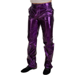 Dolce & Gabbana Purple Shining Men Casual Pants PAN74276 - 44