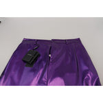 Dolce & Gabbana Purple Shining Men Casual Pants PAN74276 - 44