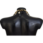 Dolce & Gabbana Dolce & Gabbana Elegant Faux Pearl Embellished Gold Choker SMY101066 1728,67345645728,Dolce & Gabbana,Jewelry,Necklaces - Women - Jewelry,New with tags,White,Women,Women - Jewelry