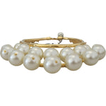 Dolce & Gabbana Dolce & Gabbana Elegant Faux Pearl Embellished Gold Choker SMY101066 1728,67345645728,Dolce & Gabbana,Jewelry,Necklaces - Women - Jewelry,New with tags,White,Women,Women - Jewelry