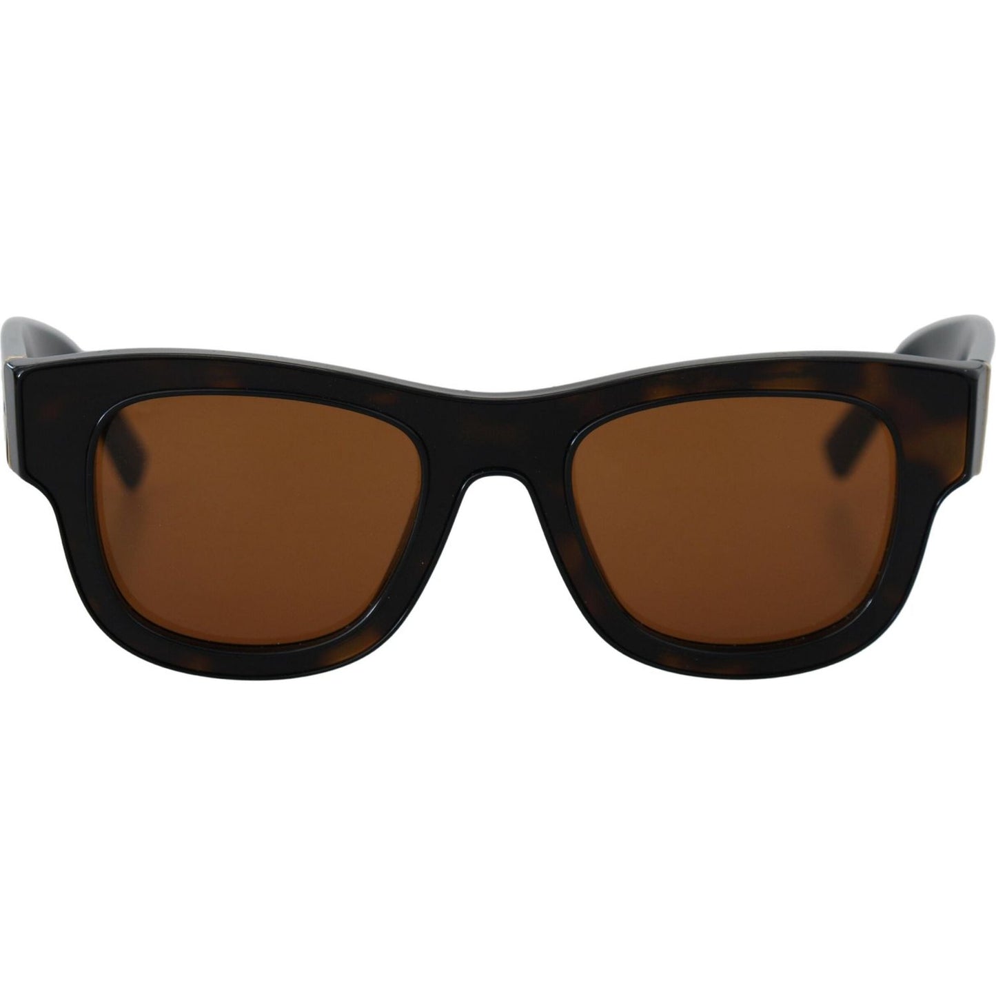 Dolce & Gabbana Chic Brown Acetate Sunglasses Dolce & Gabbana Saddle Brown