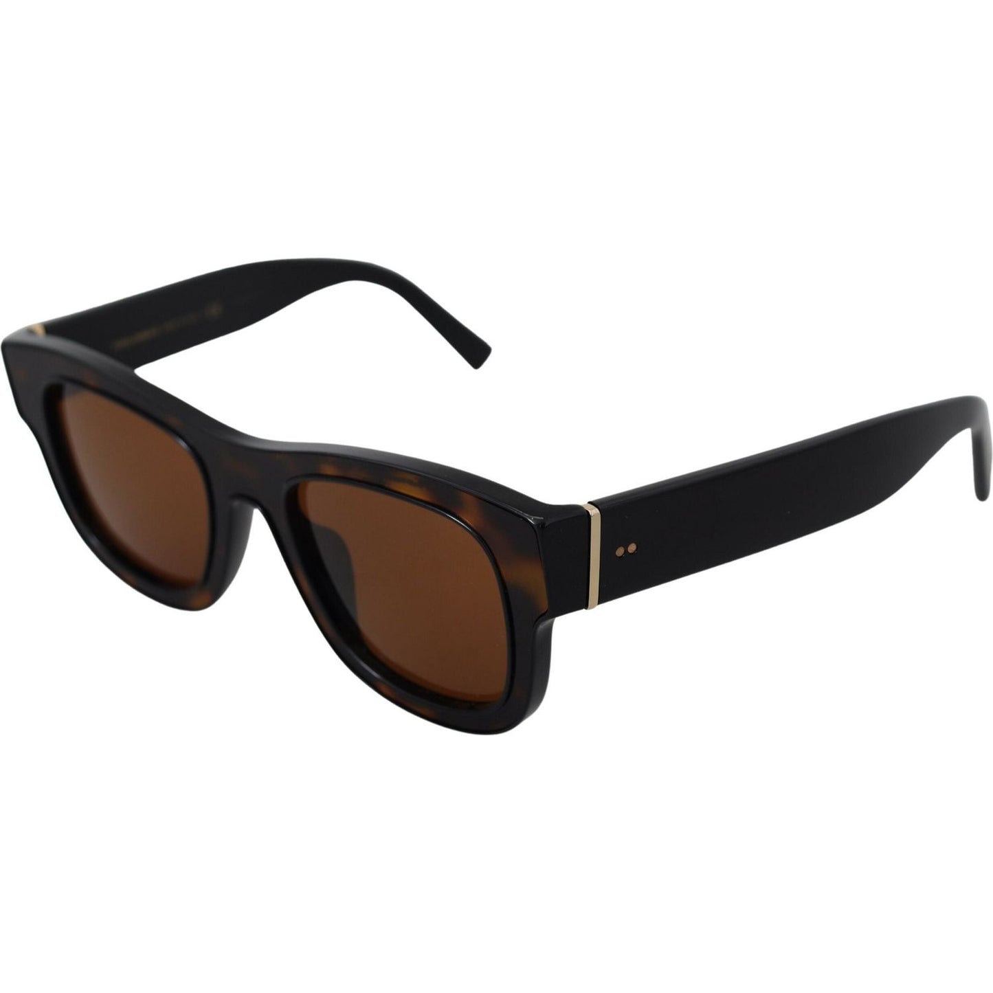 Dolce & Gabbana Chic Brown Acetate Sunglasses Dolce & Gabbana Dark Slate Gray